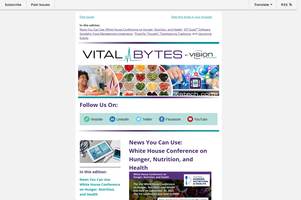 Vital Bytes Newsletter – November 2022